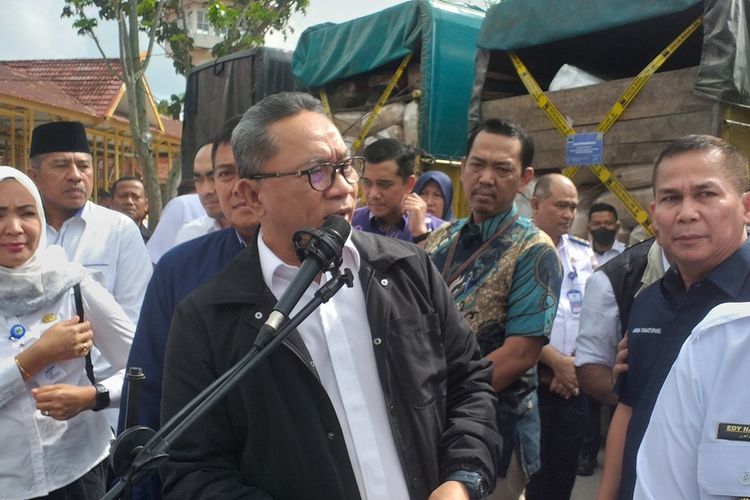 Menteri Perdagangan, Zulkifli Hasan (Kompas.Com)