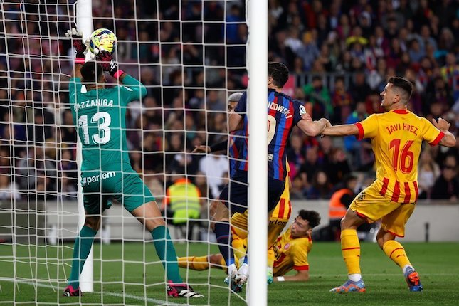 Laga Barcelona vs Girona (AP Photo)