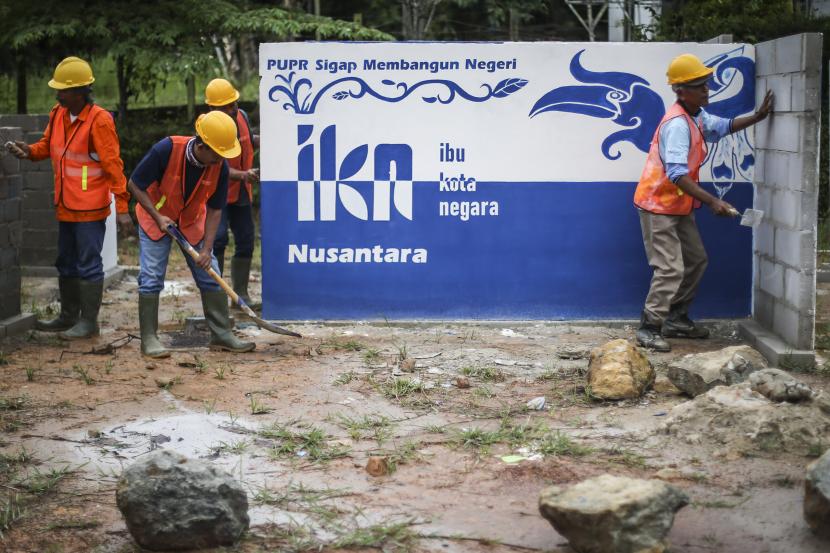 Pekerja IKN Nusantara (Antara)