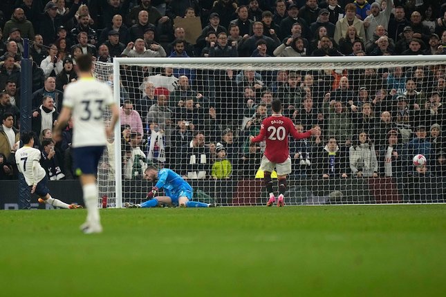 Laga Manchester United vs Tottenham (AP Photo)