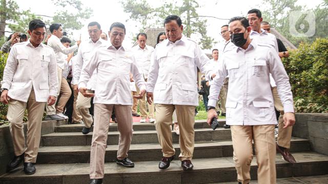 Pertemuan Wiranto dengan Prabowo Subianto