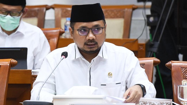 Menteri Agama (Menag) Yaqut Cholil Qoumas (ANTARA)
