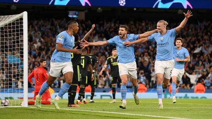 Man City menang melawan Real Madrid (Getty Images)