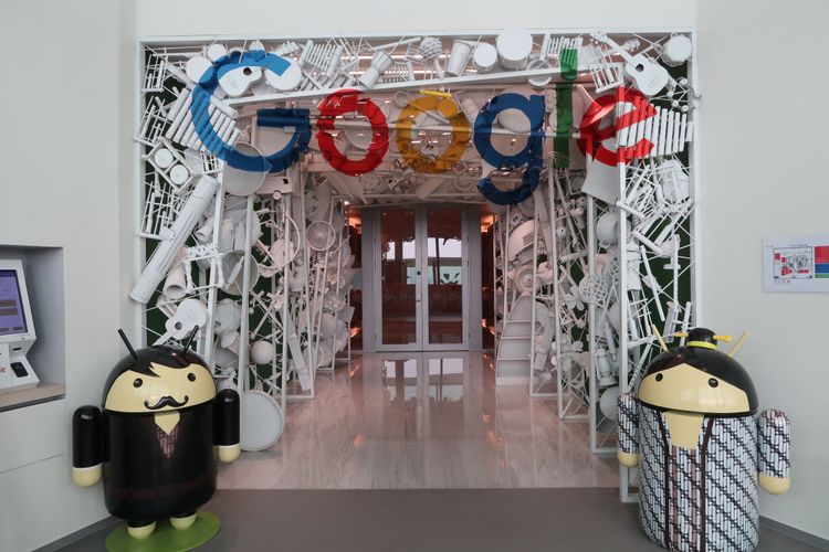 Kantor Google (KOMPAS)