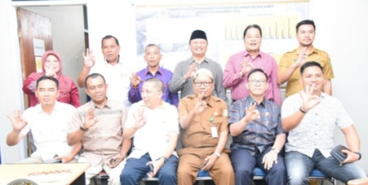 Anggota Komisi II DPRD Bengkalis di UPT Pengawasan dan Sertifikasi Benih